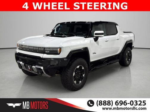 Interstellar White 2023 GMC HUMMER EV Pickup 3X