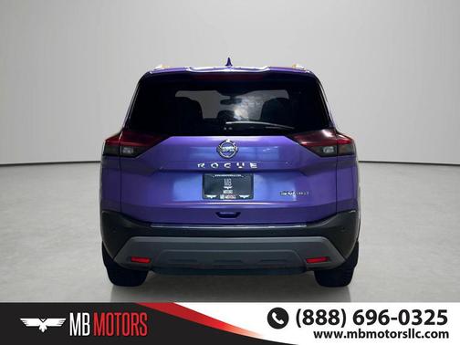 Purple 2021 Nissan Rogue SV