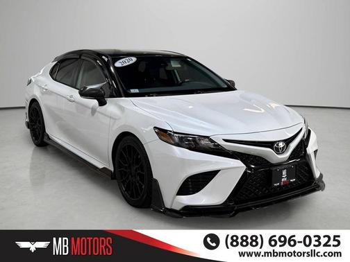 White 2020 Toyota Camry XSE