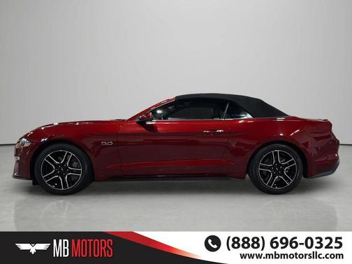 RUBY RED METALLIC TINTED CC 2018 Ford Mustang GT Premium