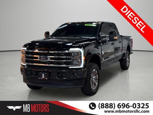 Agate Black Metallic 2025 Ford F-350 King Ranch