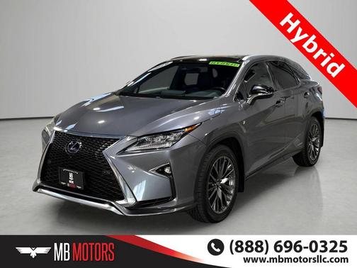 Nebula Gray Pearl 2019 Lexus RX 450h Base