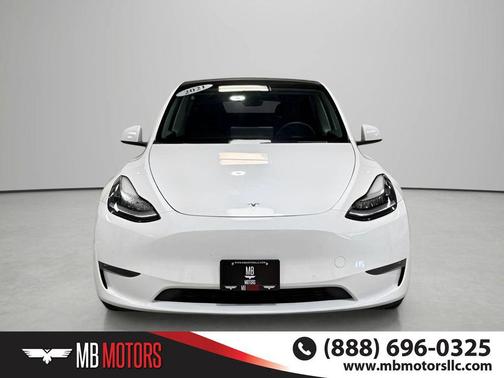 Pearl White Multi-Coat 2021 Tesla Model Y Long Range Dual Motor All-Wheel Drive