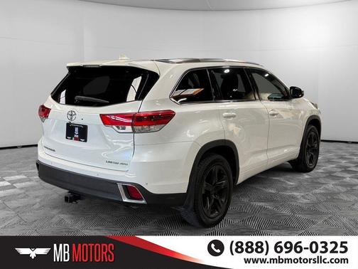 Blizzard Pearl 2018 Toyota Highlander Limited