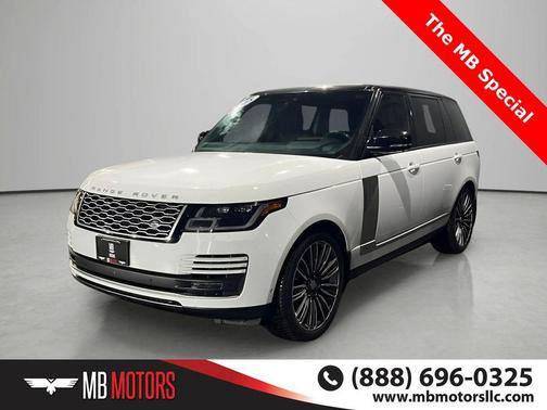 White 2018 Land Rover Range Rover 5.0L Supercharged LWB