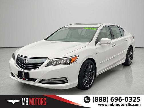 Bellanova White Pearl 2016 Acura RLX Sport Hybrid Advance Package
