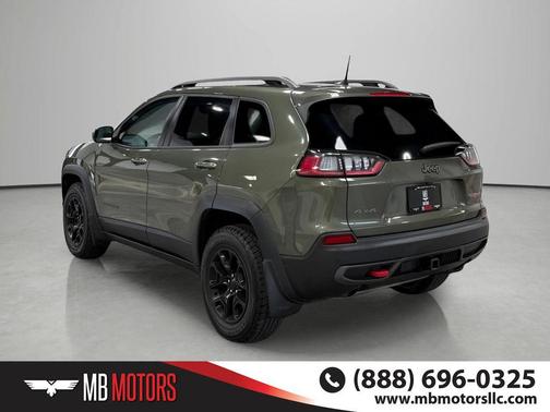 Olive Green Pearl 2021 Jeep Cherokee Trailhawk Elite
