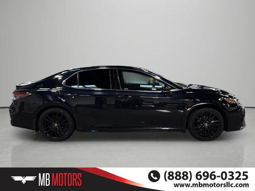 Midnight Black Metallic 2023 Toyota Camry XSE