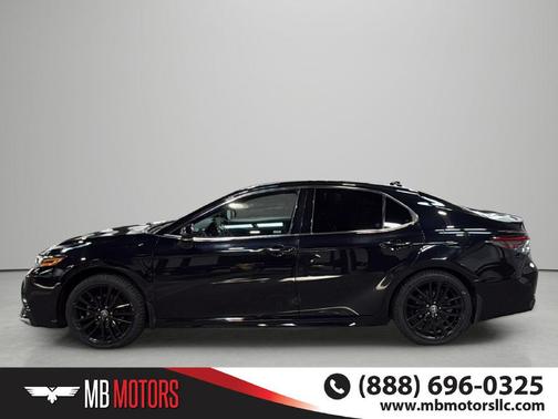 Midnight Black Metallic 2023 Toyota Camry XSE