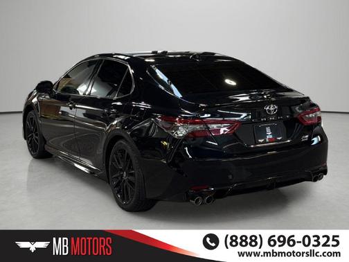Midnight Black Metallic 2023 Toyota Camry XSE