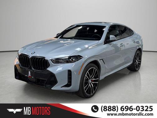 Gray 2024 BMW X6 xDrive40i