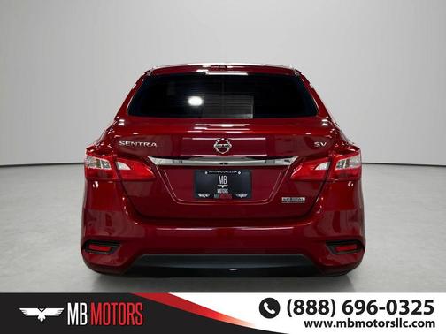 Scarlet Ember Tintcoat 2019 Nissan Sentra SV