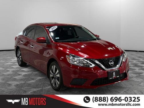 Scarlet Ember Tintcoat 2019 Nissan Sentra SV