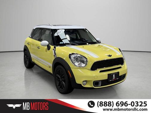 Bright Yellow 2012 MINI Cooper S Countryman Base