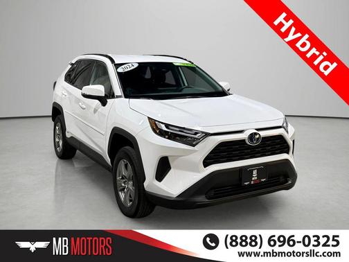 Ice Cap 2024 Toyota RAV4 Hybrid LE