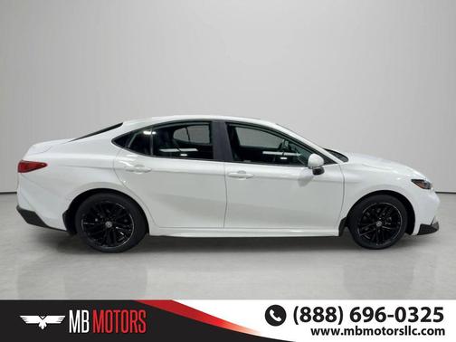 White 2025 Toyota Camry LE