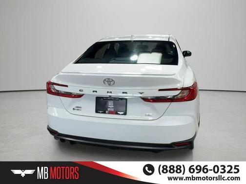 White 2025 Toyota Camry LE