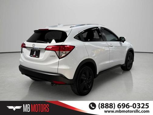 Platinum White Pearl 2021 Honda HR-V EX
