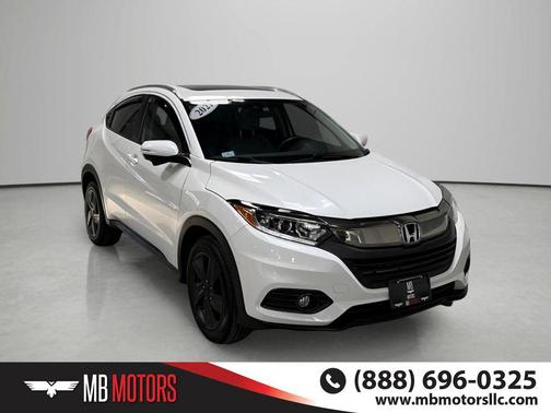 Platinum White Pearl 2021 Honda HR-V EX