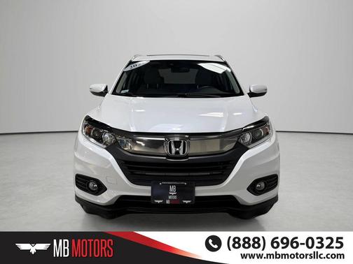 Platinum White Pearl 2021 Honda HR-V EX