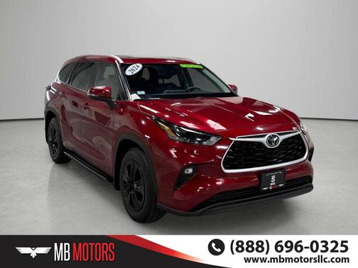 Ruby Flare Pearl 2024 Toyota Highlander XLE