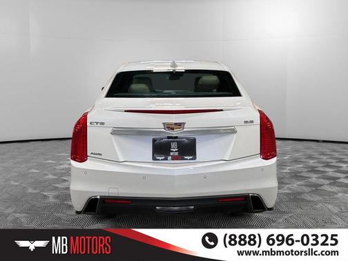 Crystal White Tricoat 2017 Cadillac CTS 3.6L Luxury