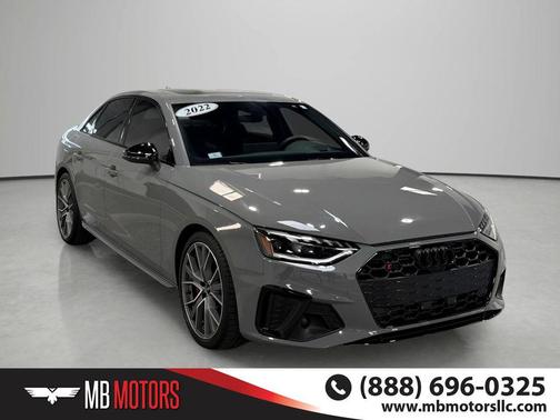 Quantum Gray 2022 Audi S4 3.0T Prestige