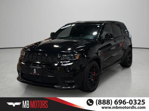 Diamond Black Crystal Pearl 2021 Jeep Grand Cherokee SRT