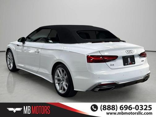 White 2023 Audi A5 45 S line Premium Plus