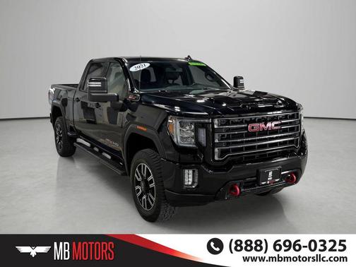 Onyx Black 2021 GMC Sierra 3500 AT4