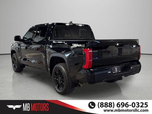 Midnight Black Metallic 2025 Toyota Tundra Hybrid Limited