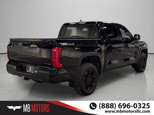 Midnight Black Metallic 2025 Toyota Tundra Hybrid Limited