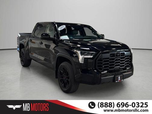 Midnight Black Metallic 2025 Toyota Tundra Hybrid Limited