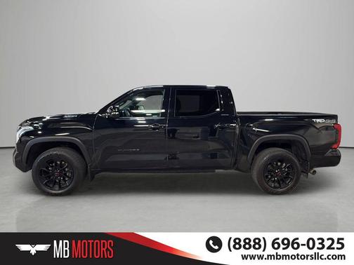 Midnight Black Metallic 2025 Toyota Tundra Hybrid Limited