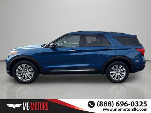 ATLAS BLUE 2020 Ford Explorer Limited