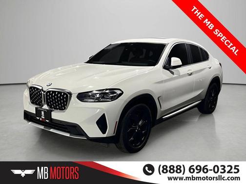 White 2022 BMW X4 xDrive30i
