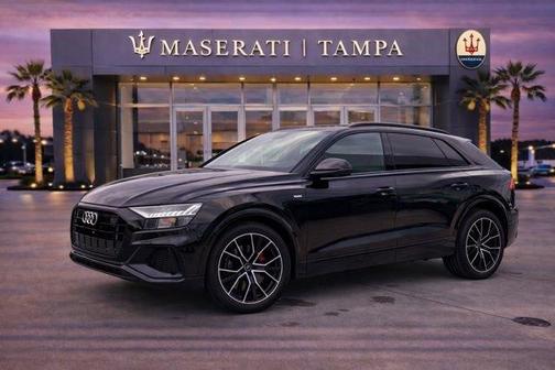 Mythos Black Metallic 2023 Audi Q8 55 Premium Plus