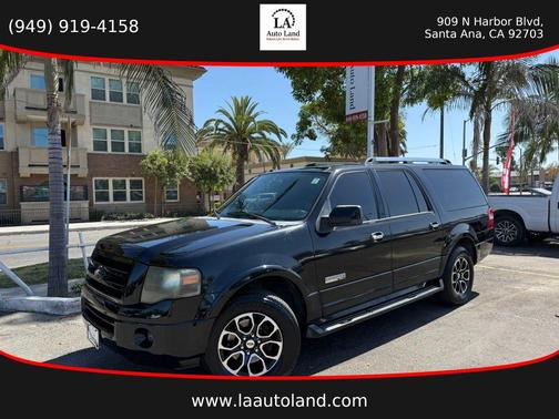 Black 2008 Ford Expedition EL Limited