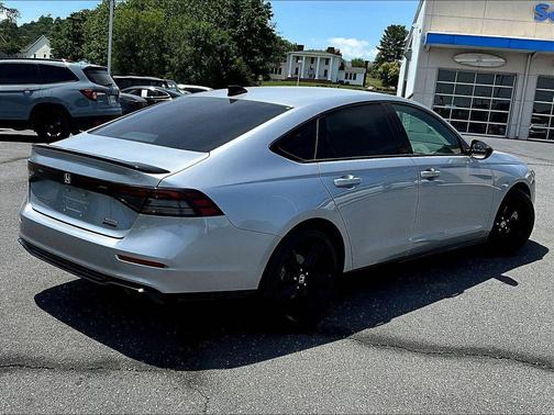 Solar Silver Metallic 2025 Honda Accord Hybrid Sport-L