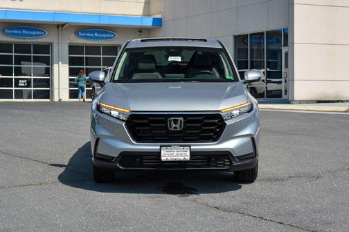Solar Silver Metallic 2026 Honda CR-V EX-L AWD