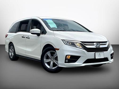 White Diamond Pearl 2019 Honda Odyssey EX