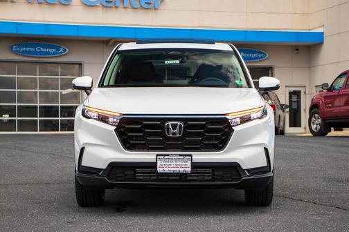 Platinum White Pearl 2026 Honda CR-V EX AWD