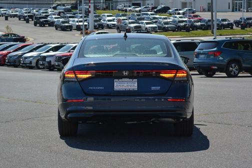 Canyon River Blue Metallic 2026 Honda Accord Hybrid Touring