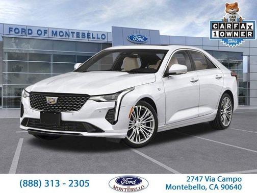 Wave Metallic 2023 Cadillac CT4 Sport