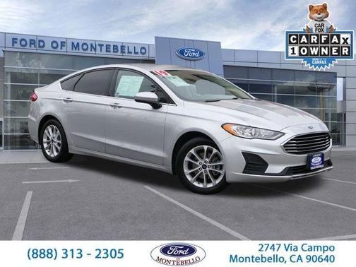 Ingot Silver 2019 Ford Fusion SE