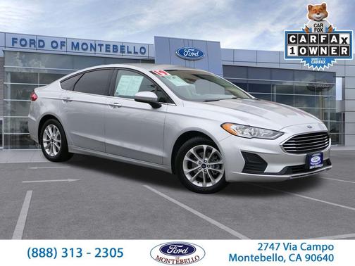 Ingot Silver 2019 Ford Fusion SE