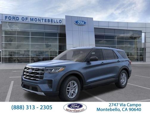 Vapor Blue 2026 Ford Explorer Active