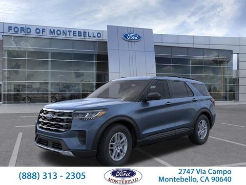 Vapor Blue 2026 Ford Explorer Active