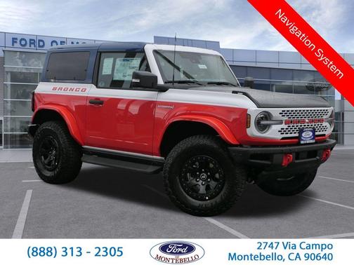 Oxford White 2025 Ford Bronco Stroppe Edition
