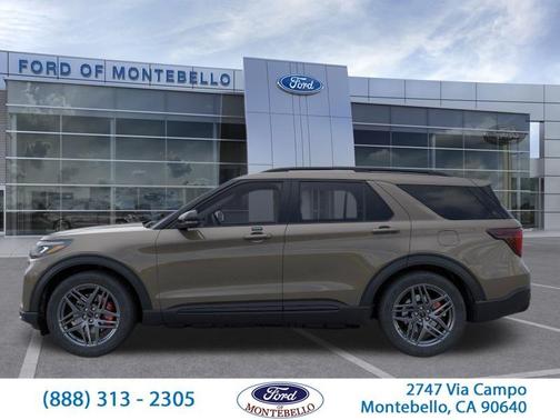 Gray 2026 Ford Explorer ST